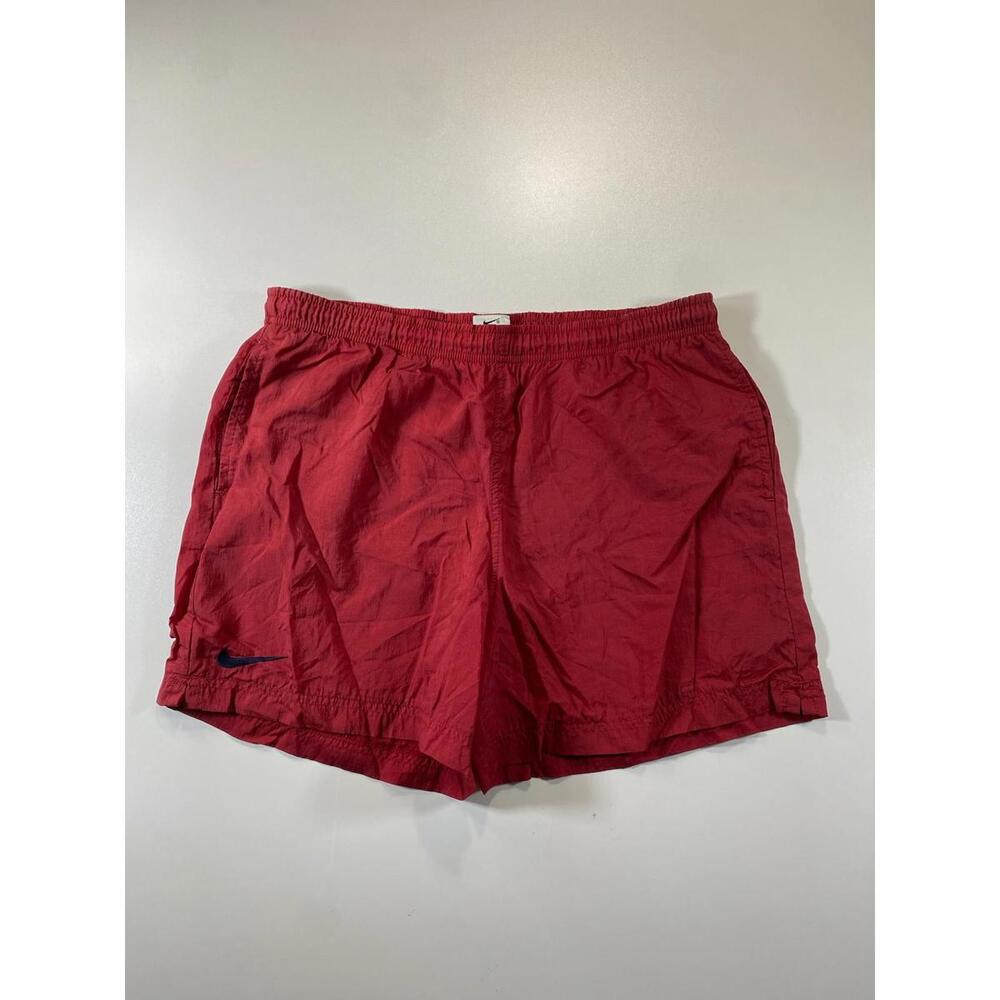 Vintage Nike Red Athletic Shorts Large (14-16)